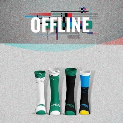 Offline 4-pair cycling socks gift box — premium cycling gift | Watts in a Box